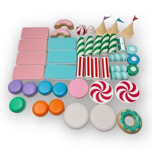 FAO Schwarz Tasty Towers Castle Blocks Building Set Incomplete Preowned